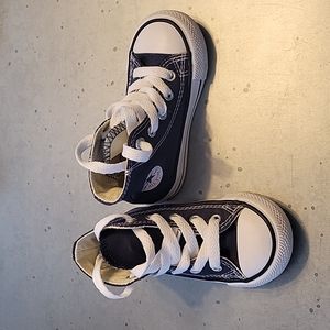 Navy High Top Converse